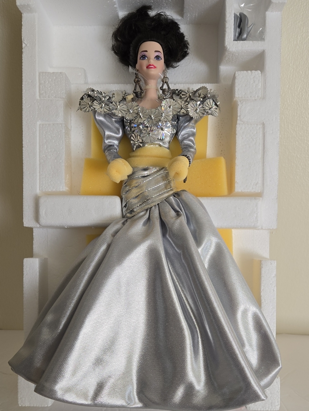Barbie Silver Starlight Porcelain Collector Doll